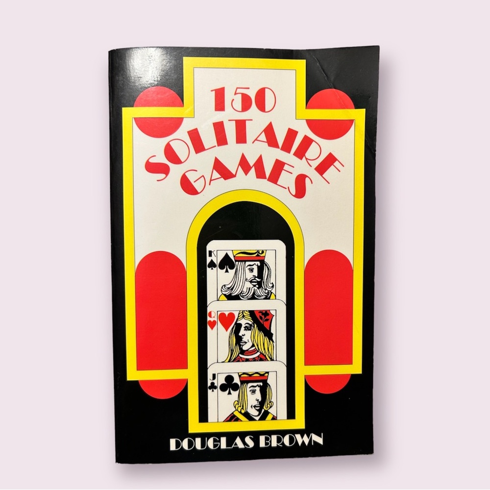150 games solitaire book with cards